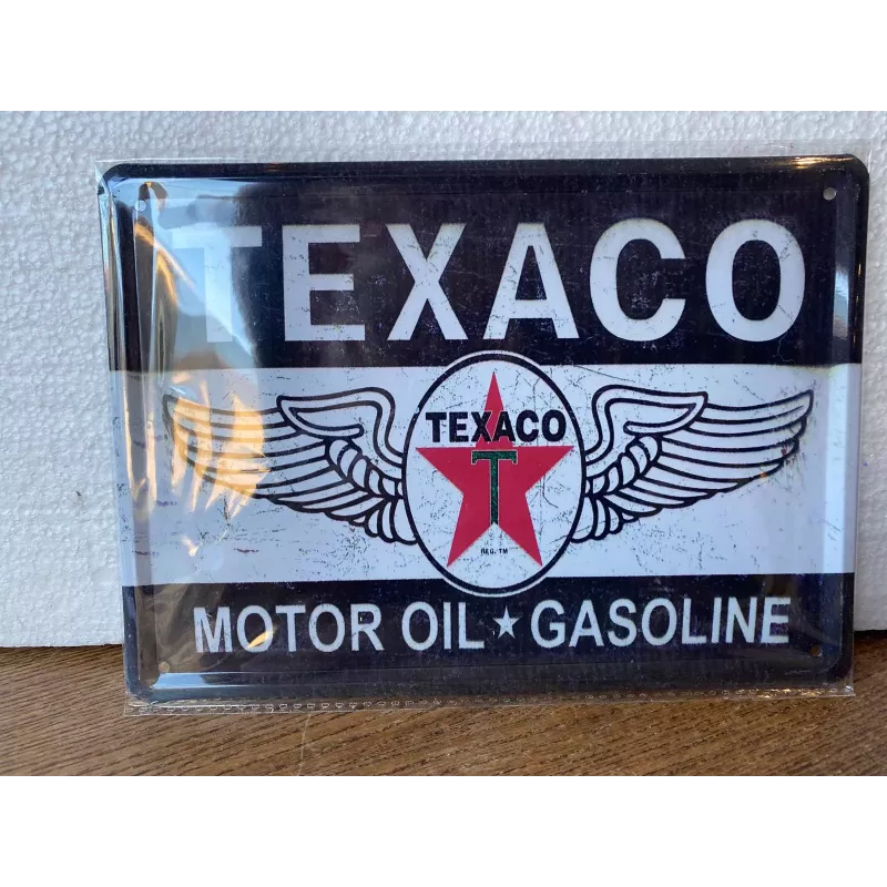 TOLE  TEXACO 21CM X15CM TOLE  TEXACO 21CM X15CM