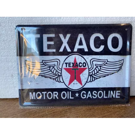 TOLE  TEXACO 21CM X15CM