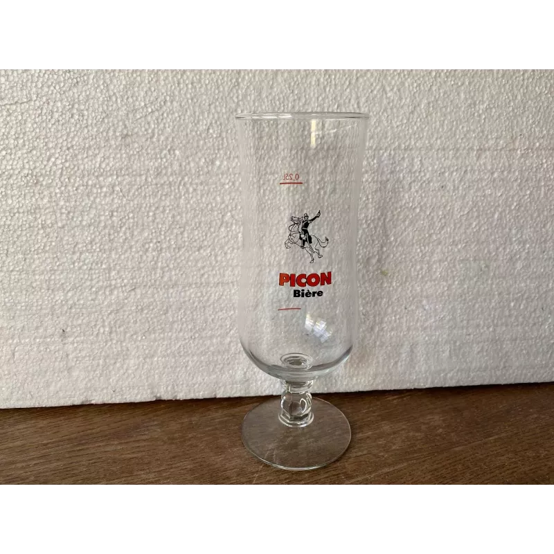 6 VERRES PICON 25CL HT 18.20CM 6 VERRES PICON 25CL HT 18.20CM