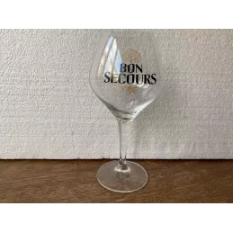 6 VERRES  BON SECOURS  25//33CL HT  21.60CM