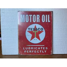 TOLE TEXACO  40CM X32CM