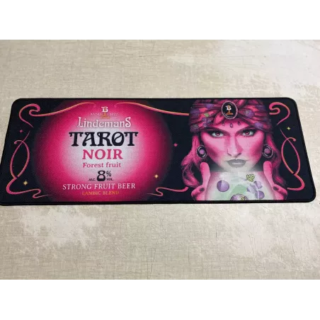 TAPIS LINDEMANS  TAROT NOIR  59CMX22CM