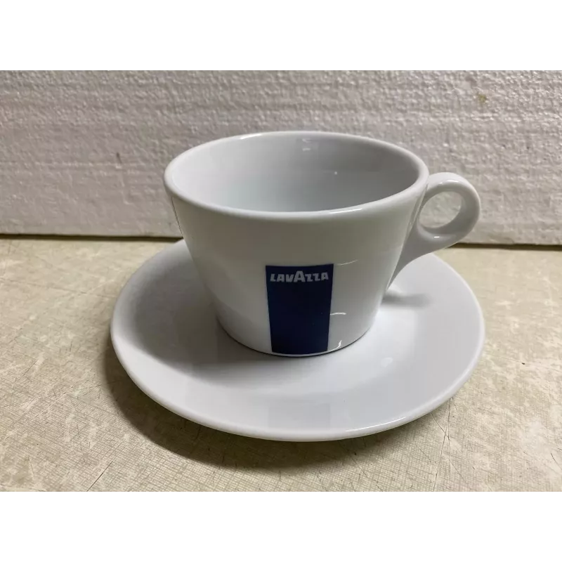 6 TASSES  A CHOCOLAT LAVAZZA 22CL  + 6 SOUS TASSES 6 TASSES  A CHOCOLAT LAVAZZA 22CL  + 6 SOUS TASSES