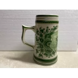 CHOPE HEINEKEN  3 LITRES EN DELFT   VERTE LA + RARE  HT 26CM CHOPE HEINEKEN  3 LITRES EN DELFT   VERTE LA + RARE  HT 26CM