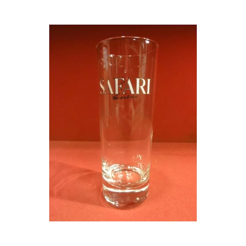 6 VERRES  SAFARI  EXOTIC 