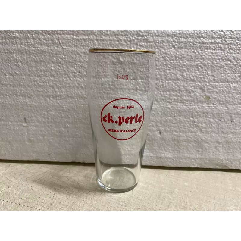1 VERRE CK PERLE  20CL HT 13CM 1 VERRE CK PERLE  20CL HT 13CM