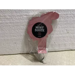 CAVALIER  MORT SUBITE  KRIEK LAMBIC EN TOLE  14CM X10CM