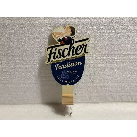 CAVALIER FISCHER  EN BOIS 21.50CM X13CM