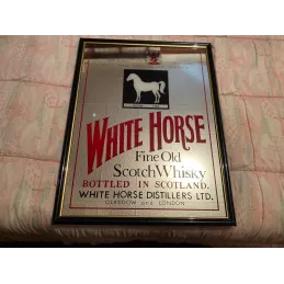 MIROIR  WHITE HORSE  64CM  X49.50CM
