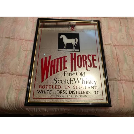 MIROIR  WHITE HORSE  64CM  X49.50CM