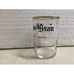 1 VERRE  PRINZEN-BRAU 20/25CL  BRASSERIE DE L'ARTOIS  HT 10CM 1 VERRE  PRINZEN-BRAU 20/25CL  BRASSERIE DE L'ARTOIS  HT 10CM
