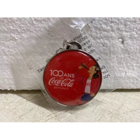 PORTE CLE COCA-COLA  LES 100 ANS