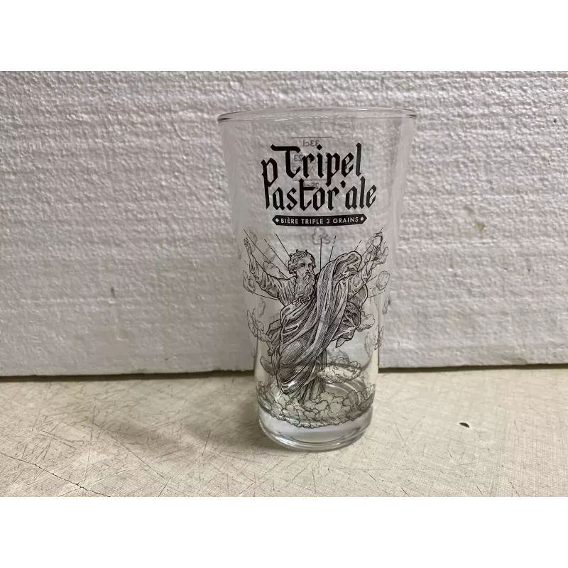 6 VERRES TRIPEL  PASTOR'ALE 25/33CLHT 14.30CM 6 VERRES TRIPEL  PASTOR'ALE 25/33CLHT 14.30CM
