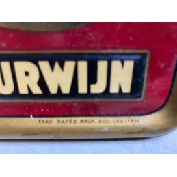 TOLE LITHO   TONIQUE APERITIF  36CMX16CM ANNEE 1936 TOLE LITHO   TONIQUE APERITIF  36CMX16CM ANNEE 1936