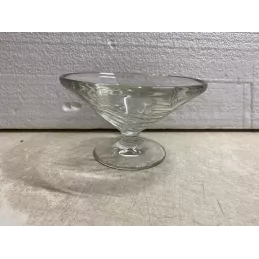 6 COUPES  A GLACE  EVASEES   15CL  HT 7.50CM DIAMETRE 12.50CM