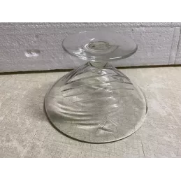 6 COUPES  A GLACE  EVASEES   15CL  HT 7.50CM DIAMETRE 12.50CM