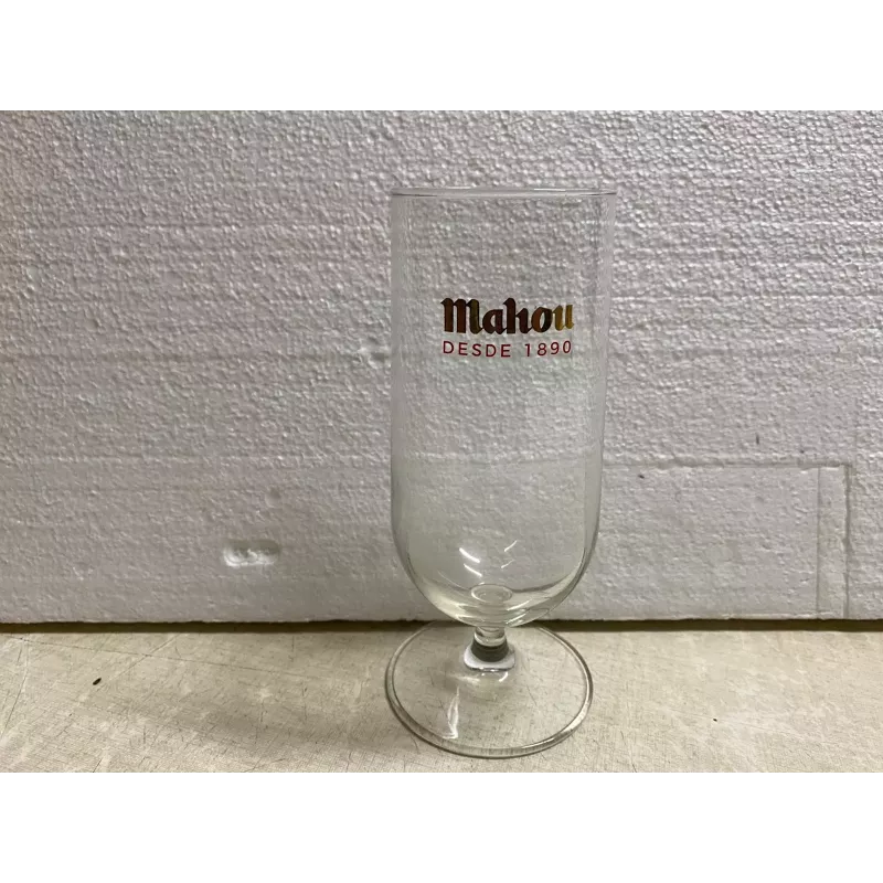 1 VERRE MAHOU 33CL BRASSERIE SAN MIGUEL HT 17.40CM 1 VERRE MAHOU 33CL BRASSERIE SAN MIGUEL HT 17.40CM