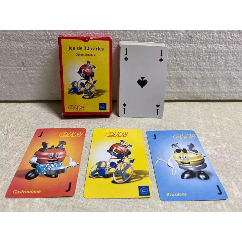 1 JEU DE 32 CARTES LE TOUR DE FRANCE 1 JEU DE 32 CARTES LE TOUR DE FRANCE
