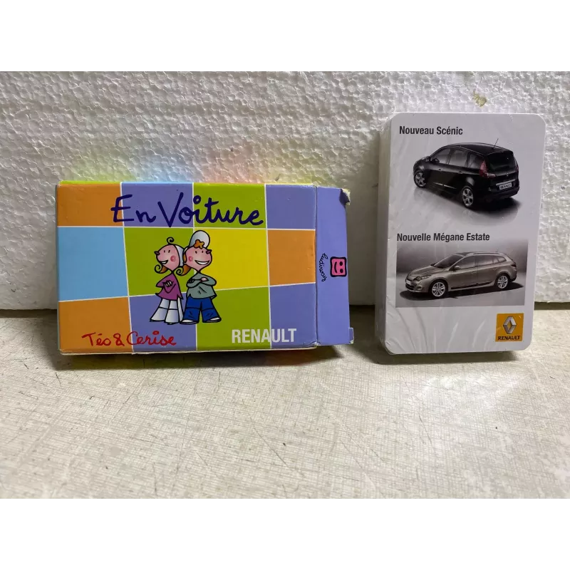 1 JEU DE 7 FAMILLES RENAULT 1 JEU DE 7 FAMILLES RENAULT
