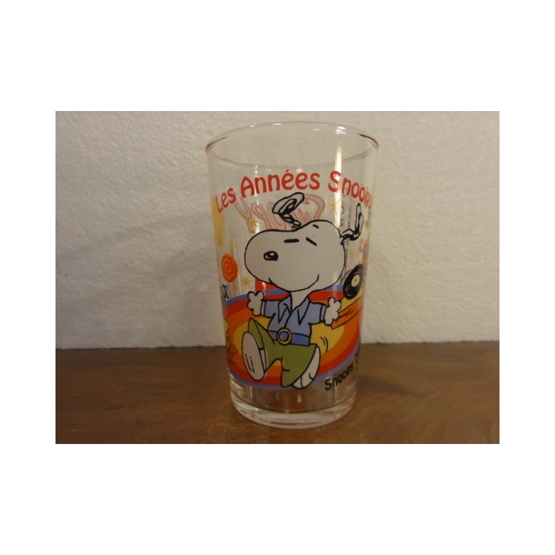 1 VERRE A MOUTARDE  SNOOPY 