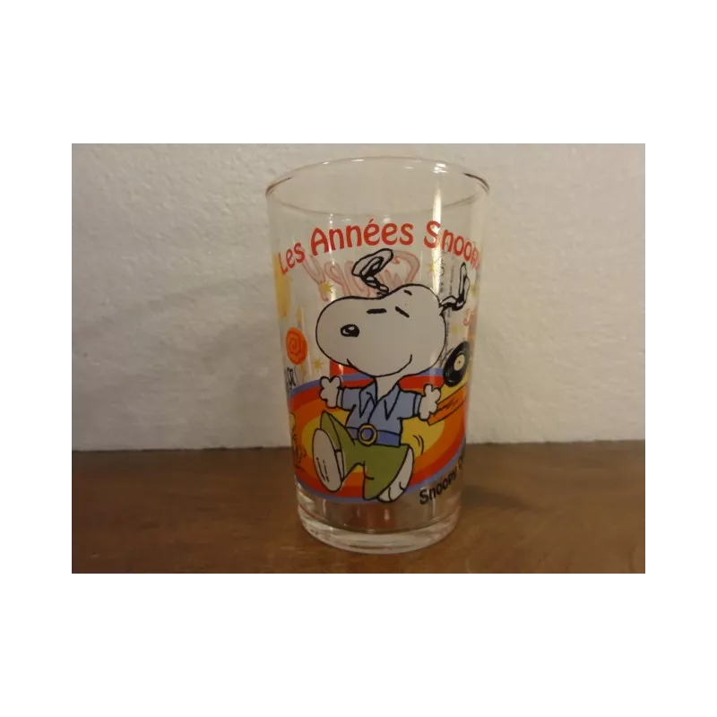 1 VERRE A MOUTARDE  SNOOPY 