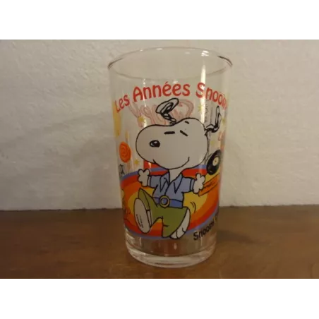 1 VERRE A MOUTARDE  SNOOPY 