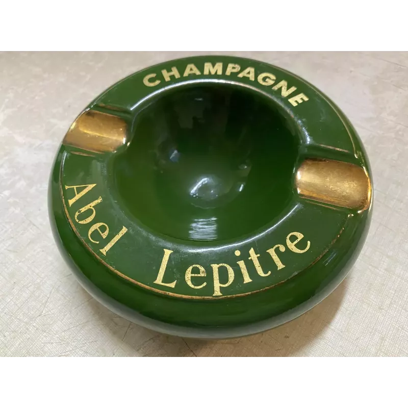 CENDRIER CHAMPAGNE   ABEL LEPITRE DIAMETRE 15.20CM
