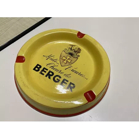 CENDRIER  BERGER     MIDI 7 HEURES  DIAMETRE 18.70CM