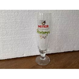 6 VERRES  METEOR PRINTEMPS  25CL HT 20CM