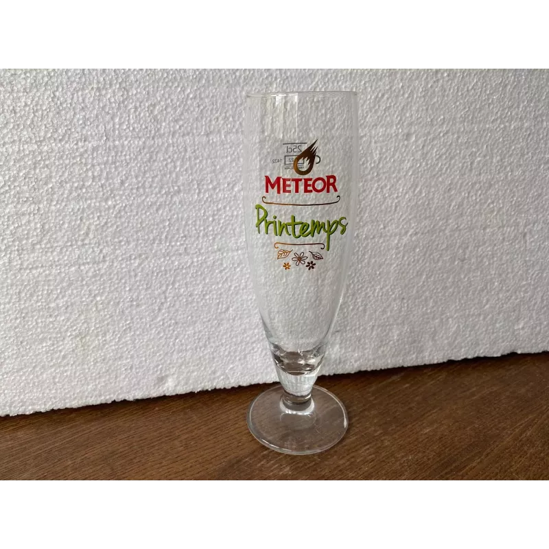 6 VERRES  METEOR PRINTEMPS  25CL HT 20CM