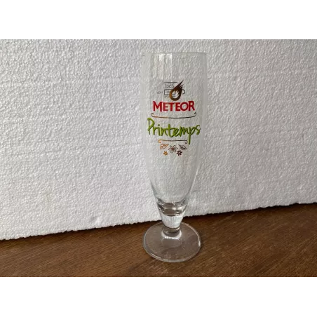 6 VERRES  METEOR PRINTEMPS  25CL HT 20CM