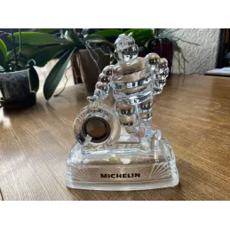 FIGURINE MICHELIN EN CRISTAL D'ARQUES  18CM X15CM
