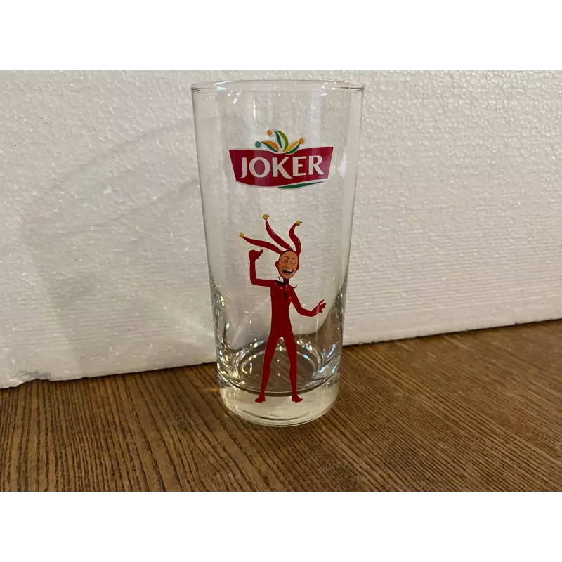 6 VERRES JOKER HT 13.50CM