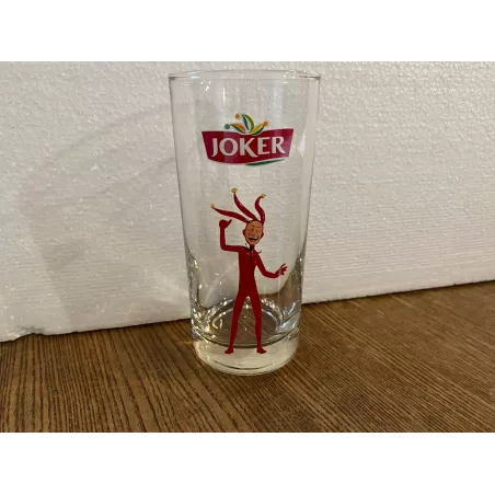 6 VERRES JOKER HT 13.50CM