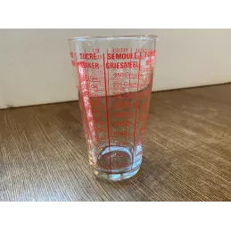 1 VERRE PERNOD  DOSEUR  HT 13.50CM