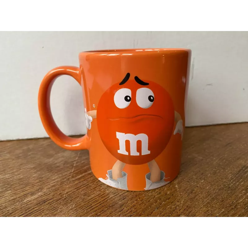 MUG  M&M'S  ORANGE   ANNEE 2016