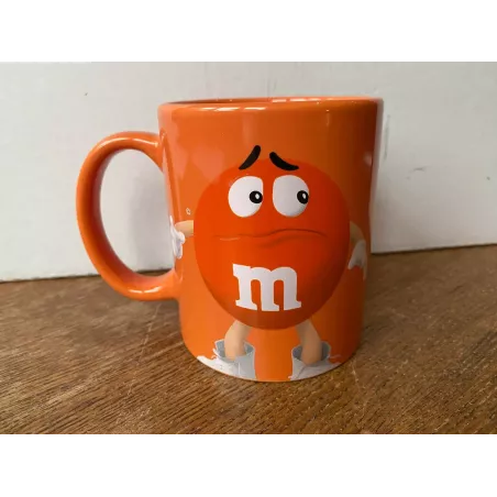 MUG  M&M'S  ORANGE   ANNEE 2016