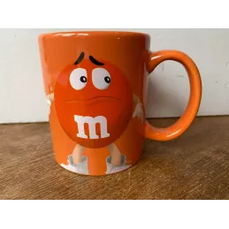 MUG  M&M'S  ORANGE   ANNEE 2016