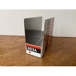 PORTE  SOUS -BOCK  VEDETT EN METAL 12CM X9CM X4.50CM