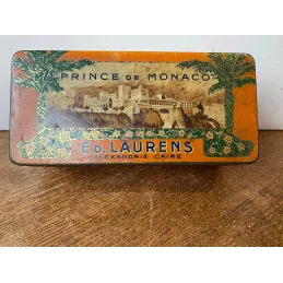 BOITE  METAL  E. D . LAURENS  15CM X7CM X5CM