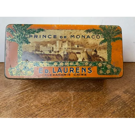 BOITE  METAL  E. D . LAURENS  15CM X7CM X5CM