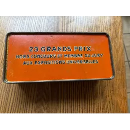 BOITE  METAL  E. D . LAURENS  15CM X7CM X5CM