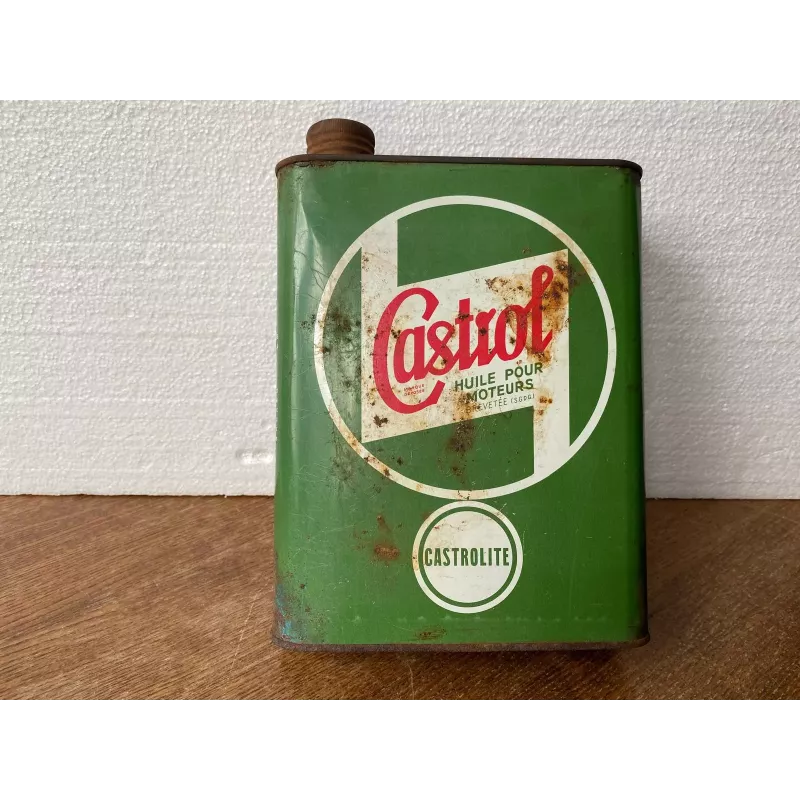 BIDON HUILE  CASTROL  CASTROLITE