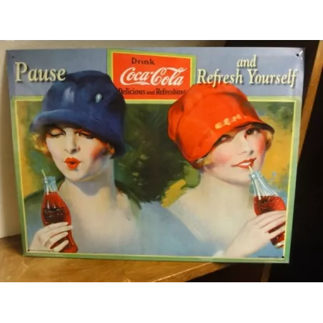 1 TOLE COCA-COLA  40 X 30