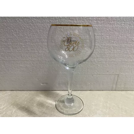 1 VERRE  ABBAYE  DU VAL- DIEU  CUVEE 800 25/33CL HT 21.50CM