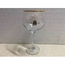 1 VERRE  ABBAYE  DU VAL- DIEU  CUVEE 800 25/33CL HT 21.50CM