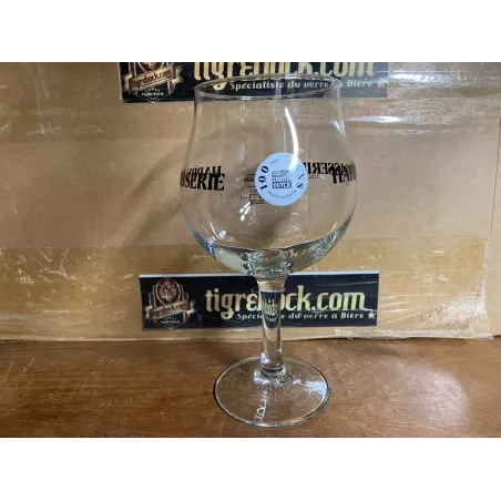 VERRE DUYCK LES 100 ANS  25/33CL HT 20CM