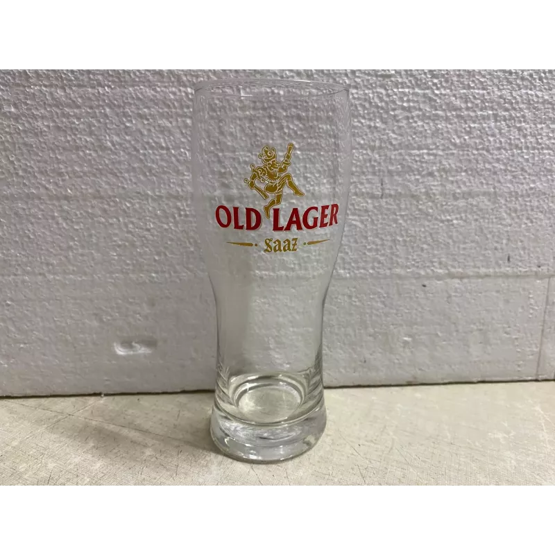 1 VERRE OLD LAGER 25CL  BRASSERIE SAAZ