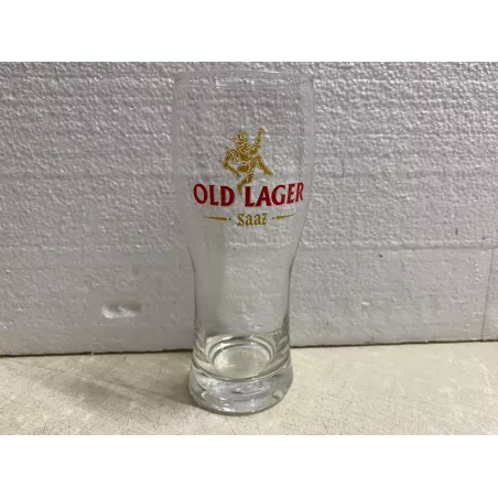 1 VERRE OLD LAGER 25CL  BRASSERIE SAAZ