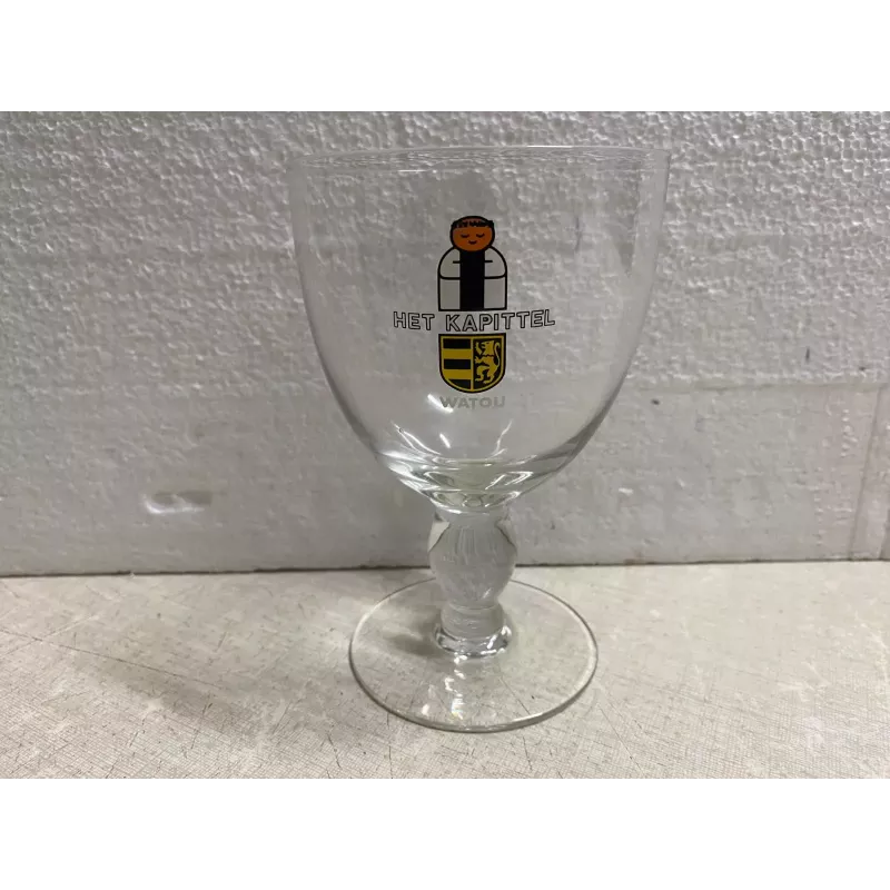 1 VERRE HET KAPITEL WATOU 25CL HT 13.30CM